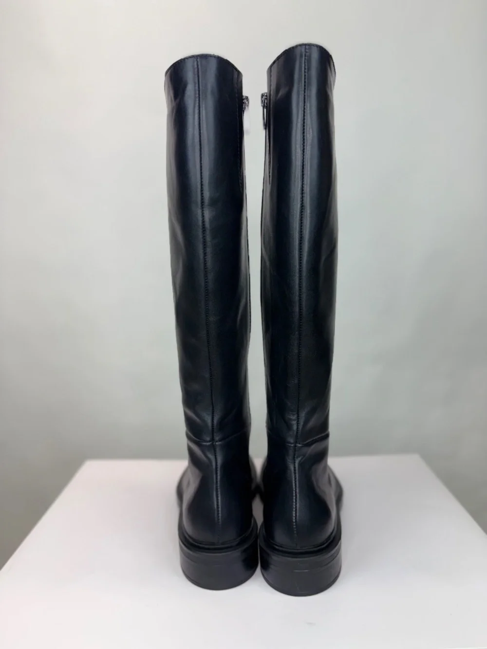 La CANADIENNE Black Leather Over-the-Knee Riding Boots